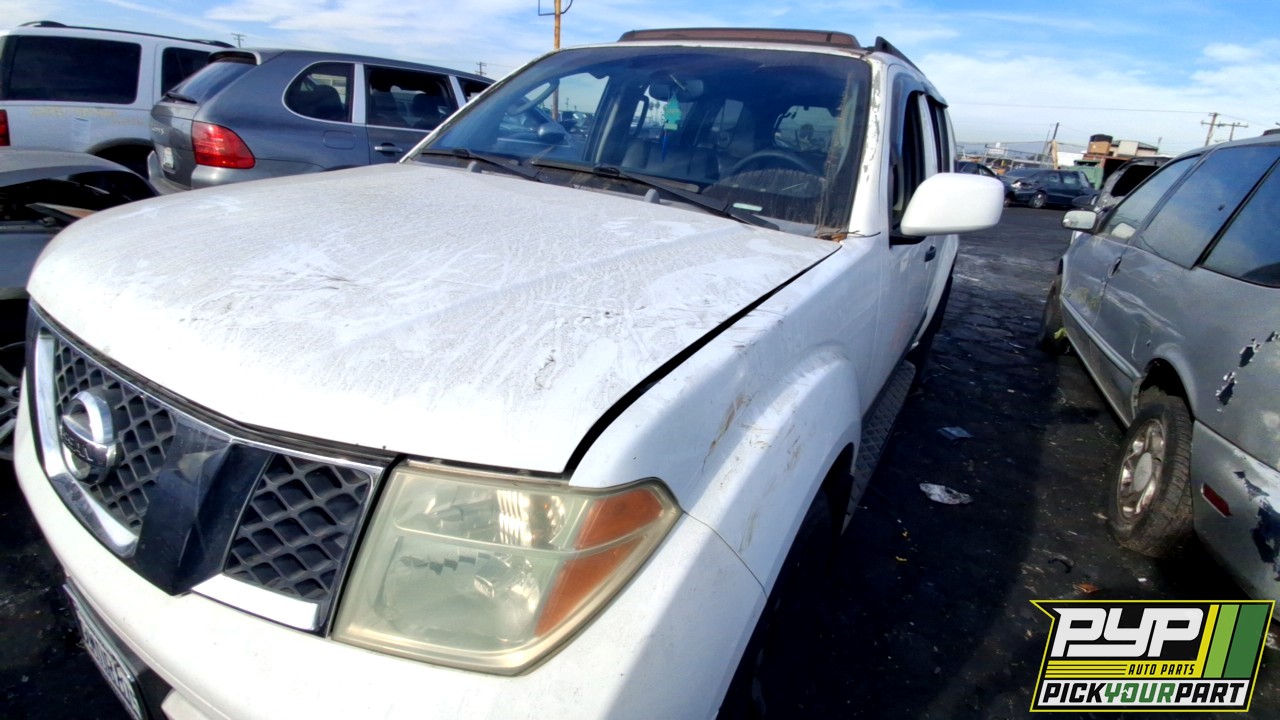 2005 NISSAN PATHFINDER partes disponibles