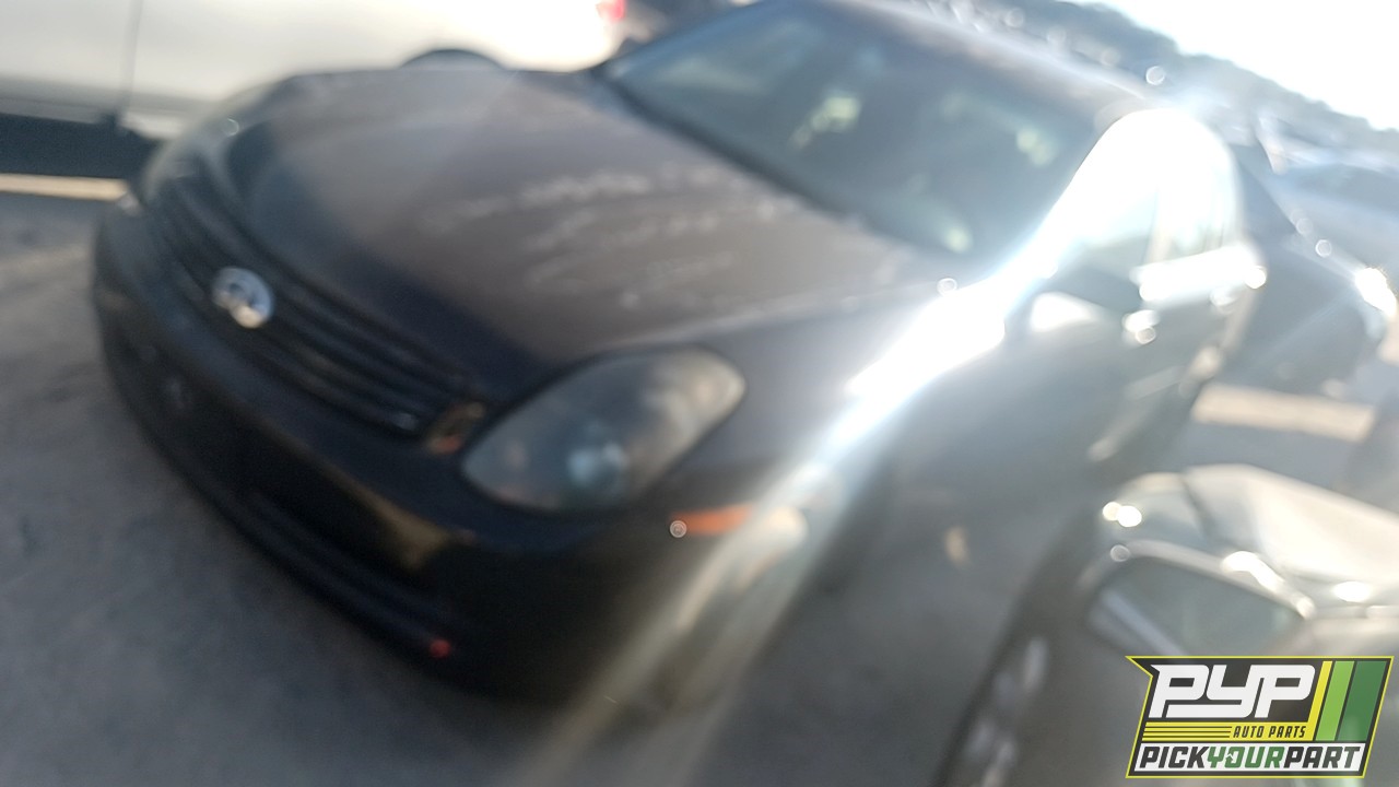 2003 INFINITI G35 available for parts