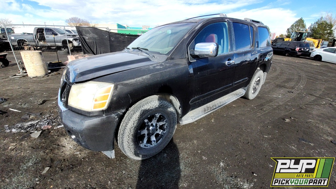 2004 NISSAN PATHFINDER ARMADA available for parts