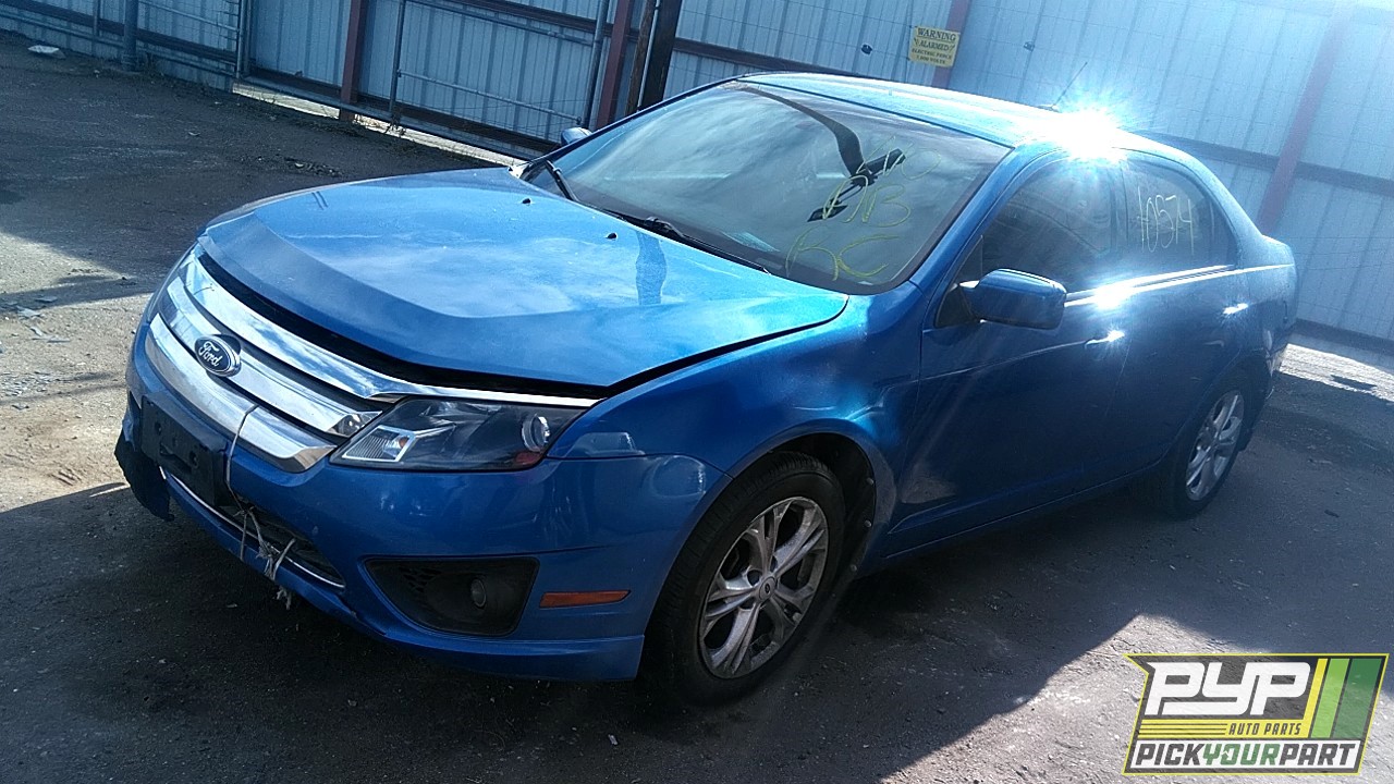 2012 FORD FUSION partes disponibles