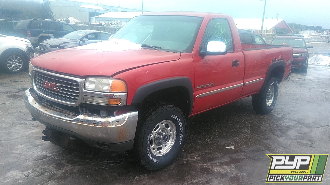 2002 GMC SIERRA 2500 HD partes disponibles