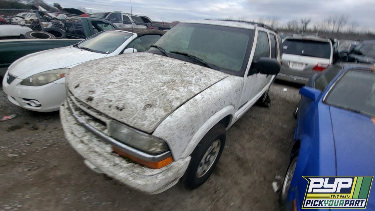 2002 CHEVROLET BLAZER partes disponibles