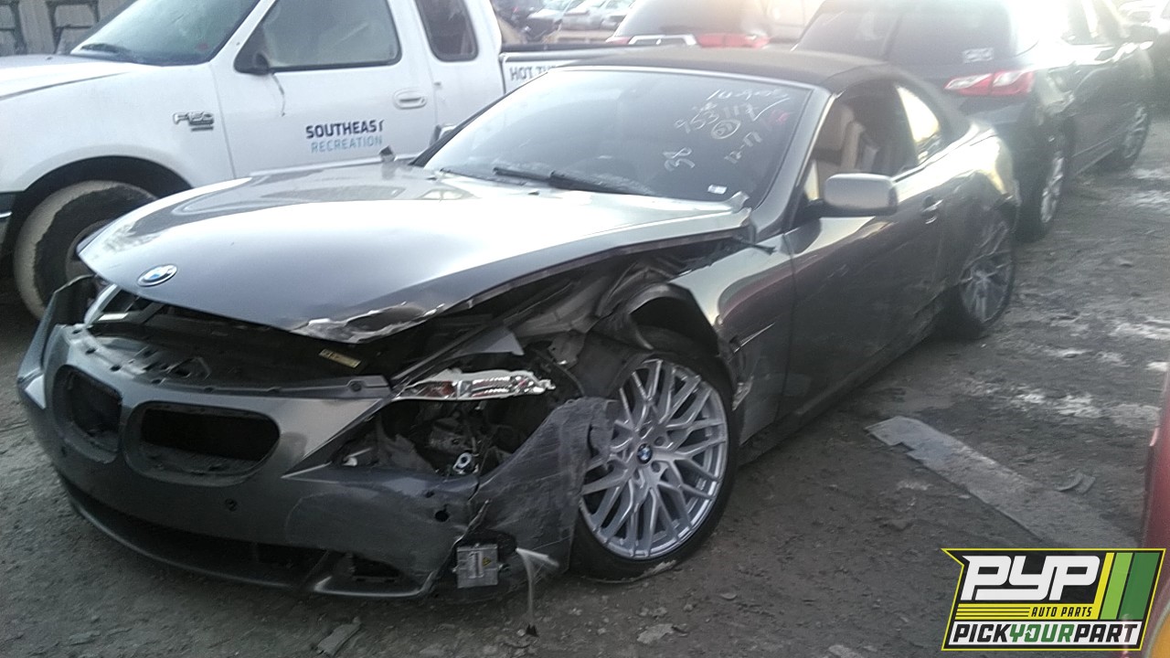 2007 BMW 650I partes disponibles