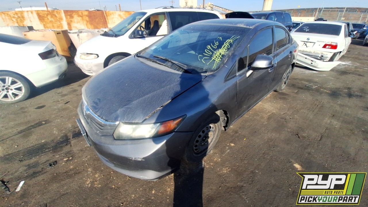 2012 HONDA CIVIC partes disponibles