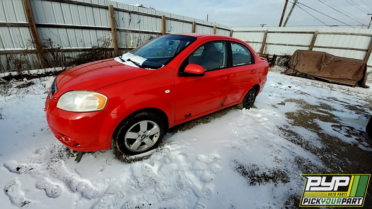 2007 CHEVROLET AVEO available for parts