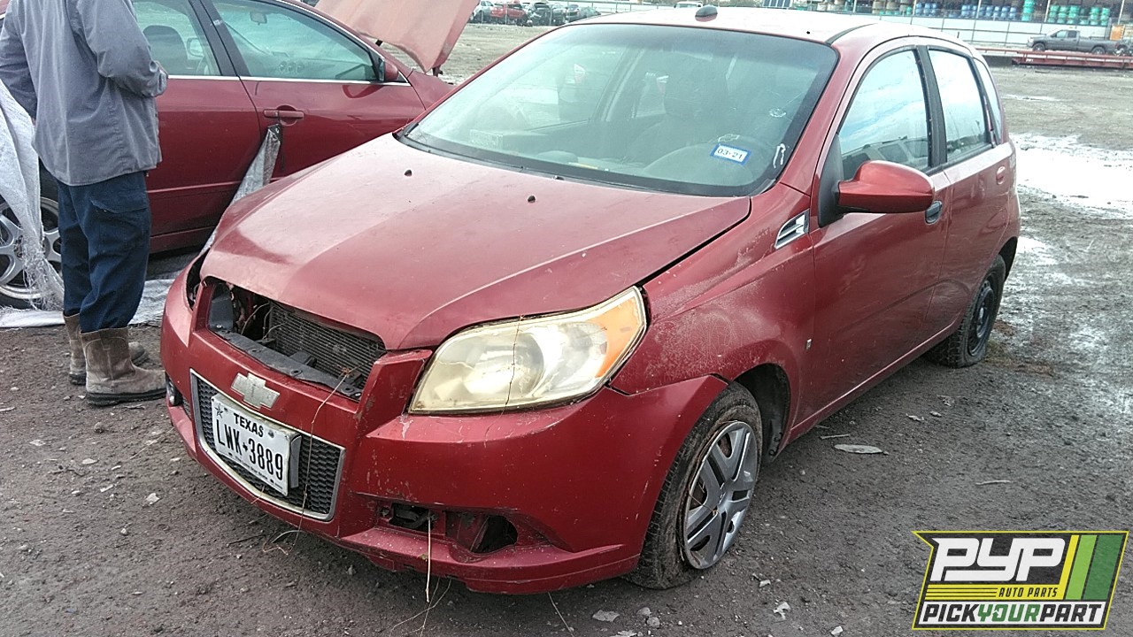 2009 CHEVROLET AVEO5 available for parts
