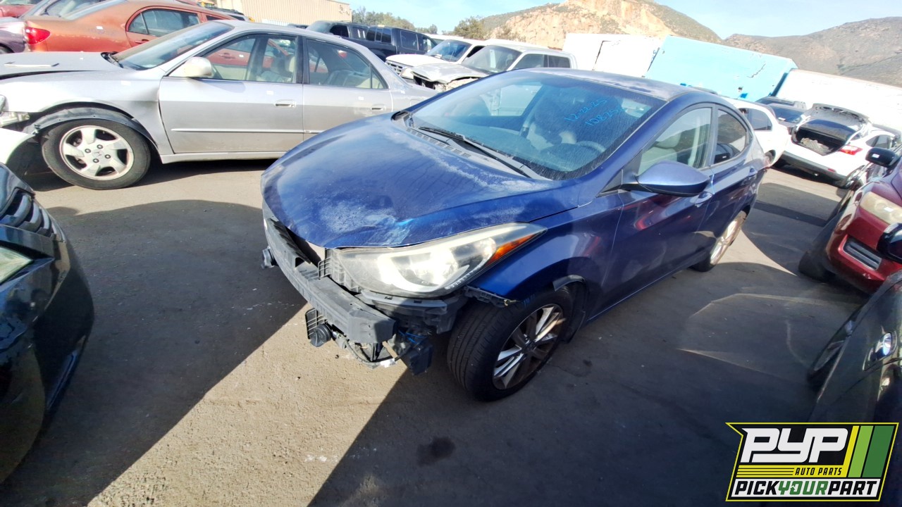 2016 HYUNDAI ELANTRA partes disponibles