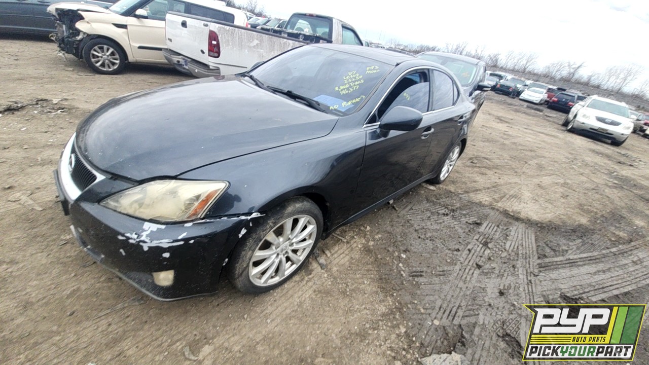 2007 LEXUS IS250 partes disponibles
