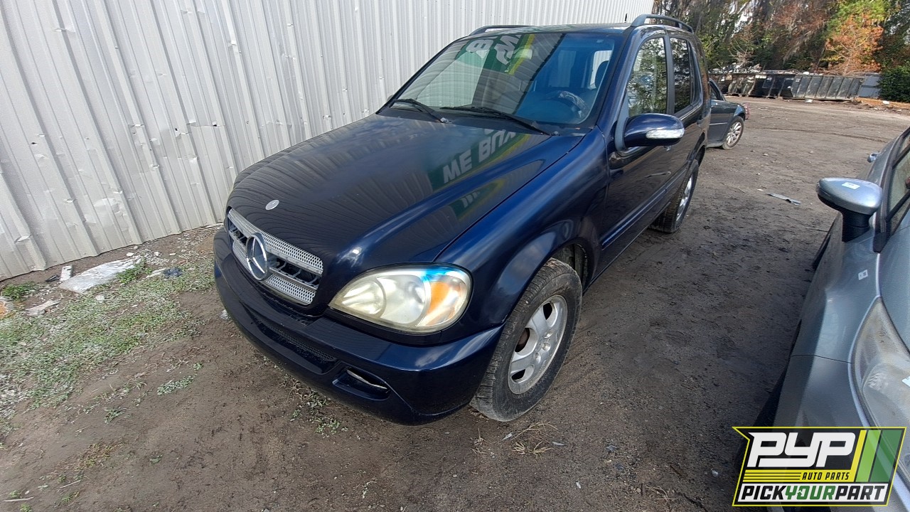 2002 MERCEDES-BENZ ML320 partes disponibles