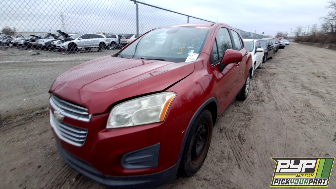 2015 CHEVROLET TRAX partes disponibles
