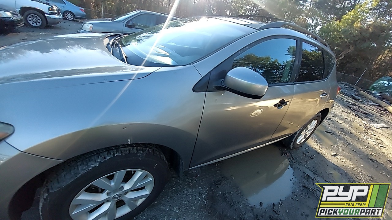 2011 NISSAN MURANO partes disponibles