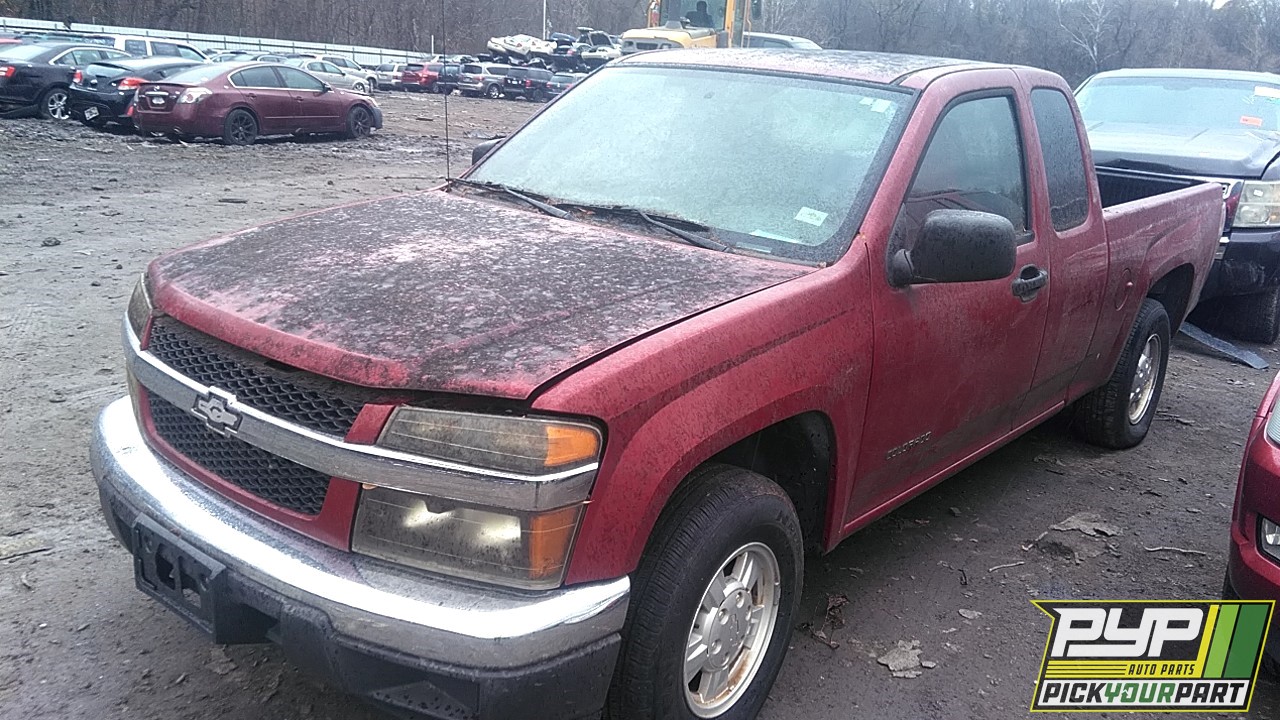 2004 CHEVROLET COLORADO partes disponibles