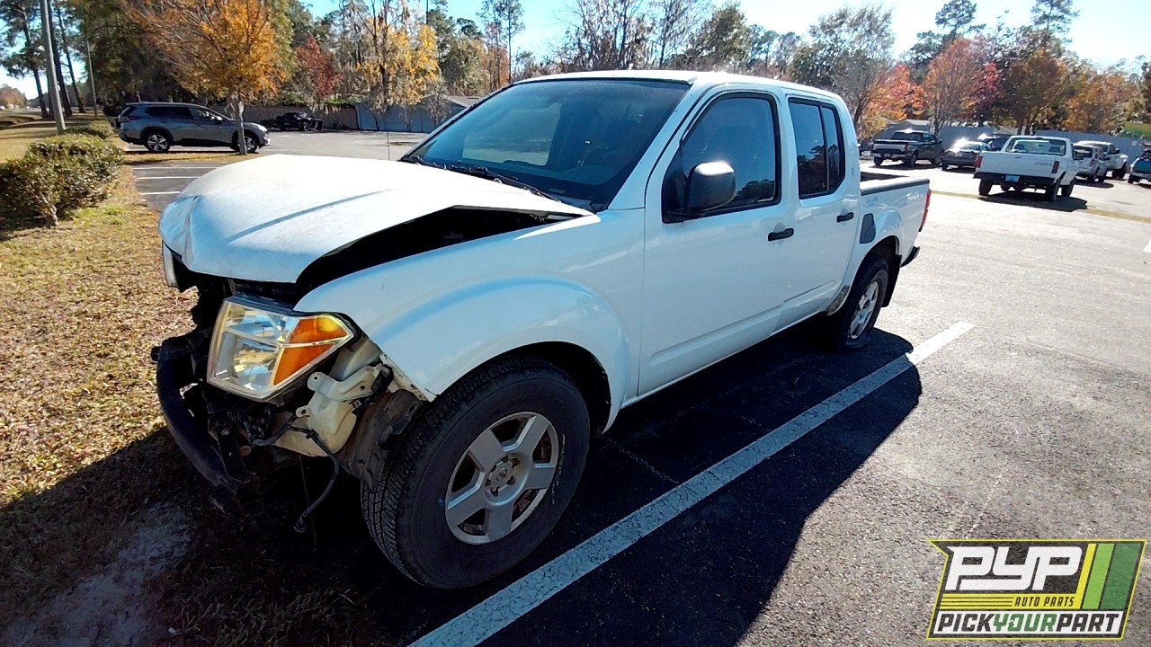 2007 NISSAN FRONTIER partes disponibles