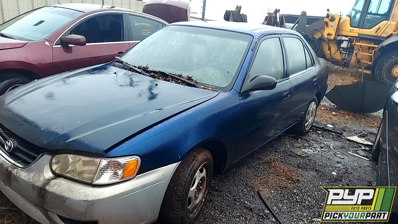 2001 TOYOTA COROLLA partes disponibles