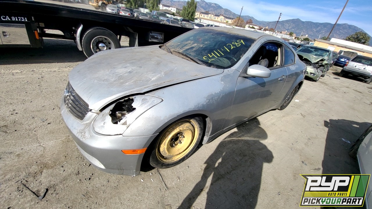 2003 INFINITI G35 available for parts