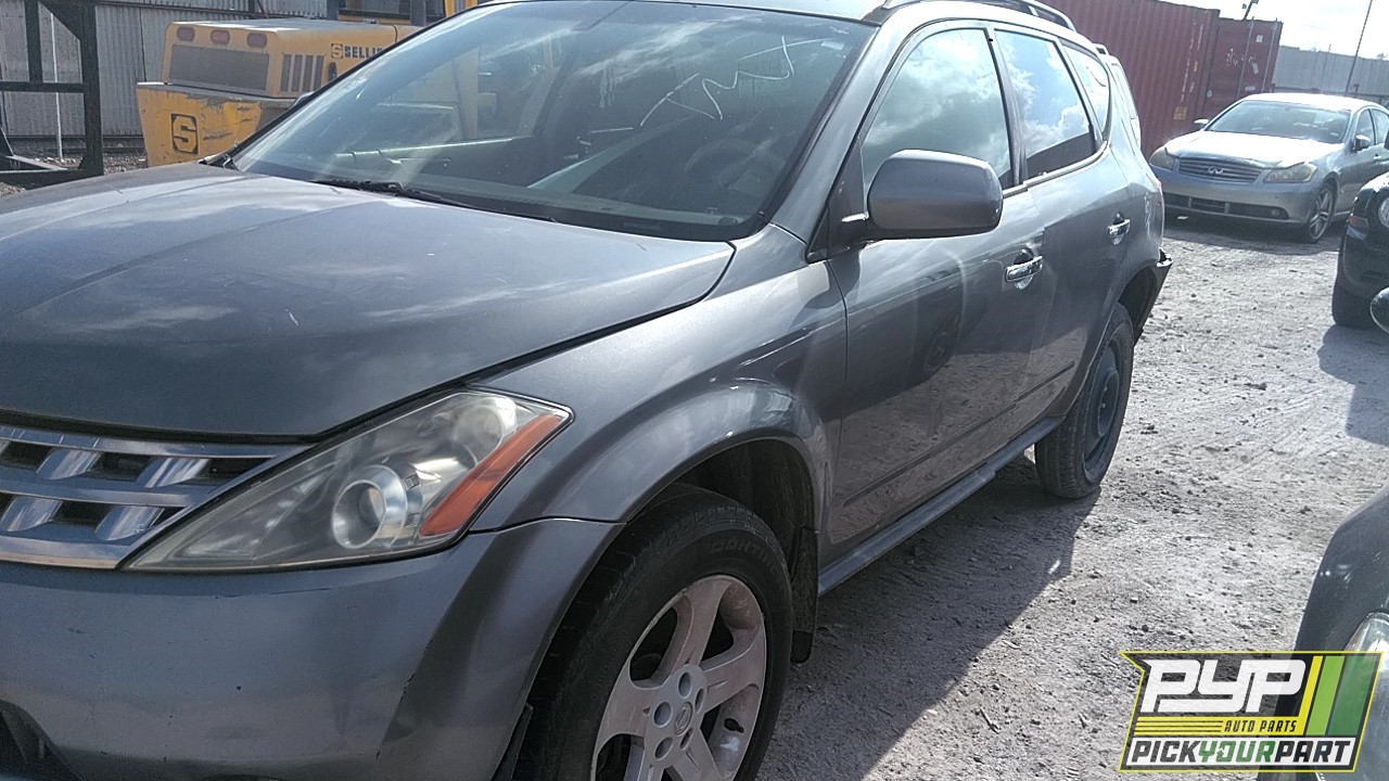 2005 NISSAN MURANO partes disponibles