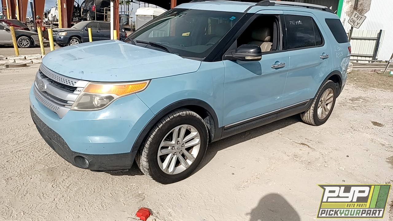 2012 FORD EXPLORER partes disponibles