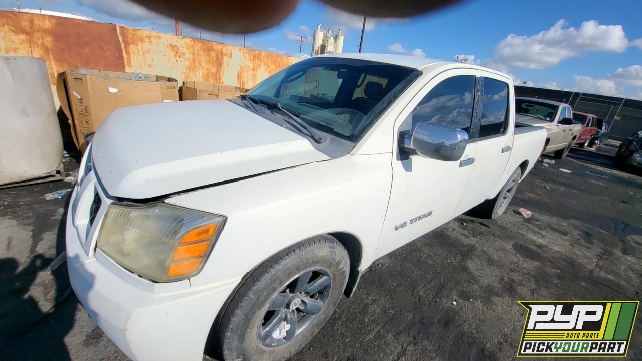 2007 NISSAN TITAN partes disponibles