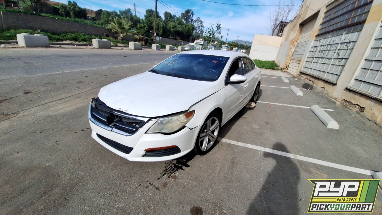 2012 VOLKSWAGEN CC partes disponibles