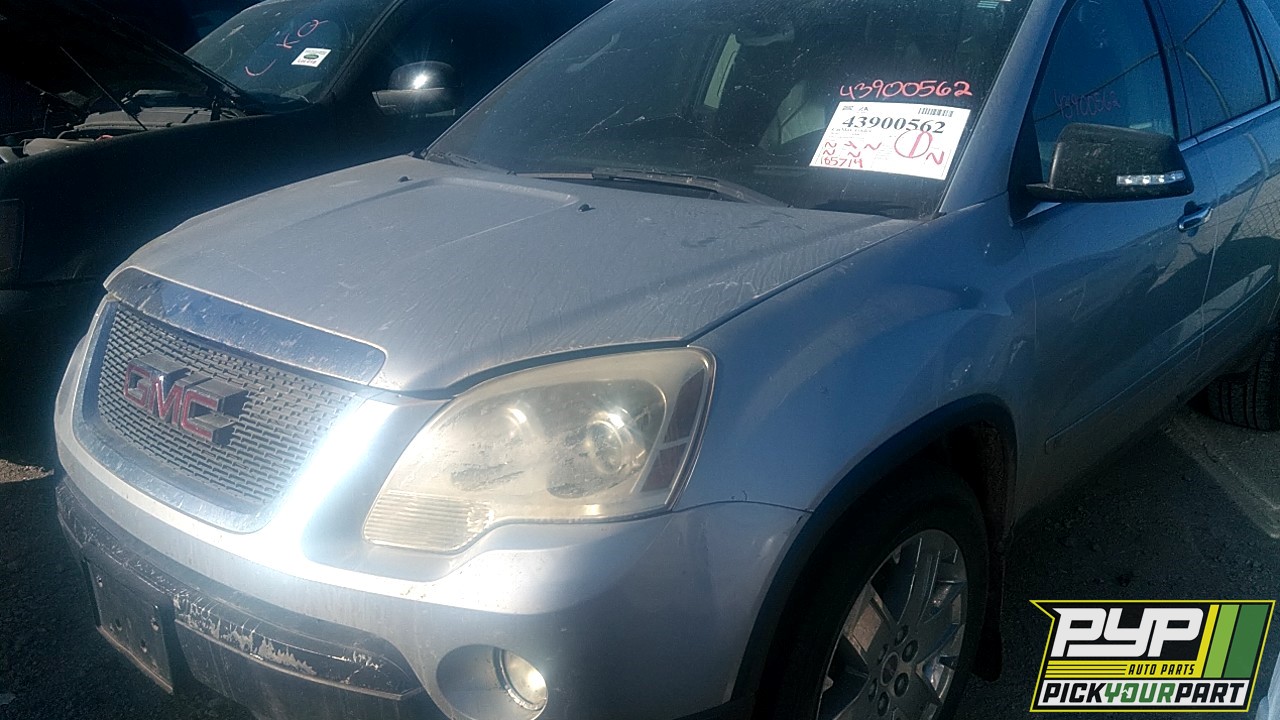 2010 GMC ACADIA partes disponibles