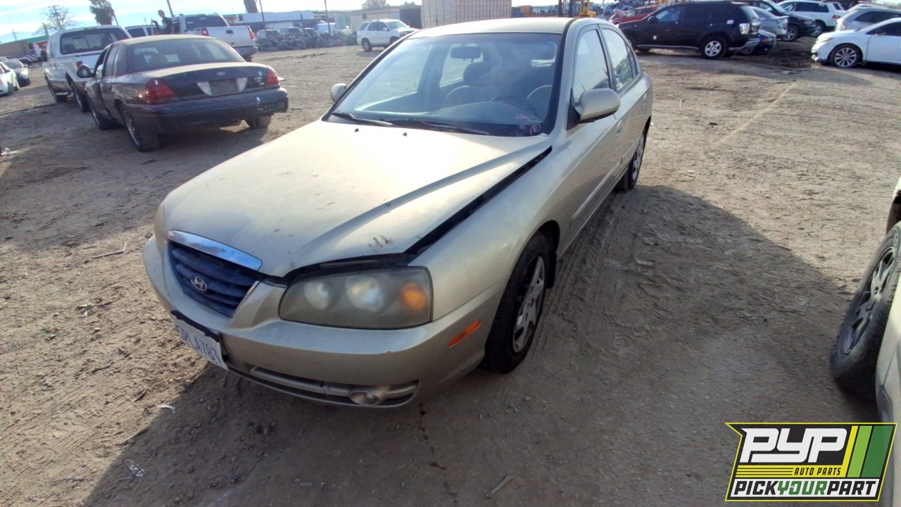 2005 HYUNDAI ELANTRA partes disponibles