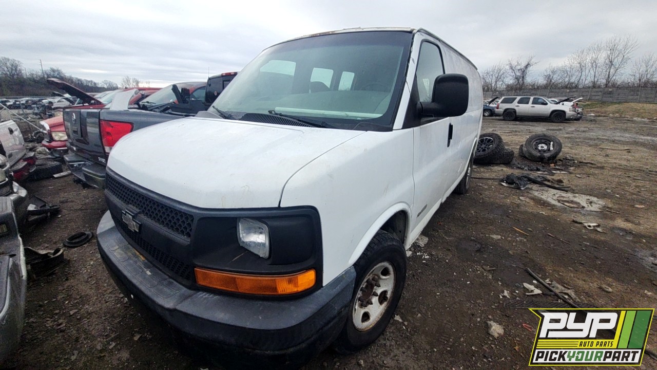 2007 CHEVROLET EXPRESS 2500 partes disponibles