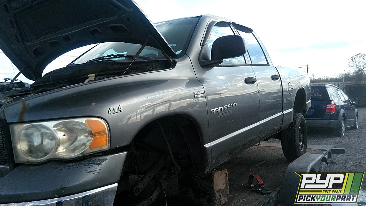 2005 DODGE RAM 2500 partes disponibles