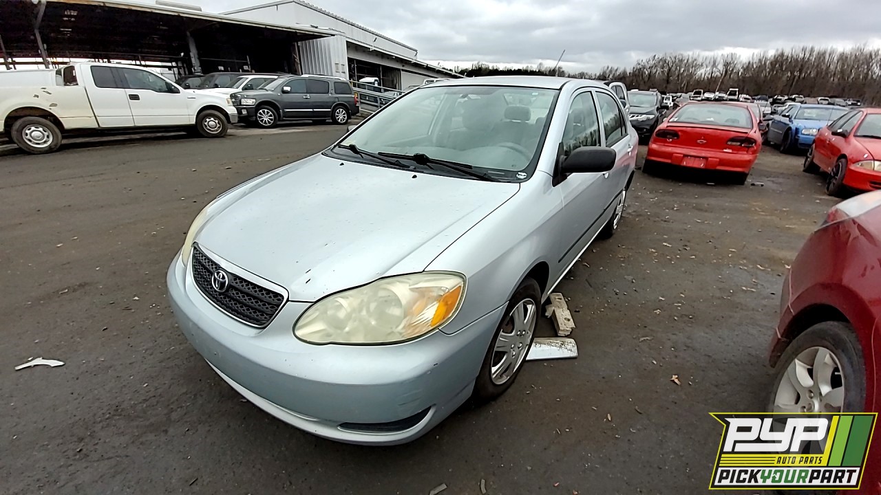 2006 TOYOTA COROLLA available for parts