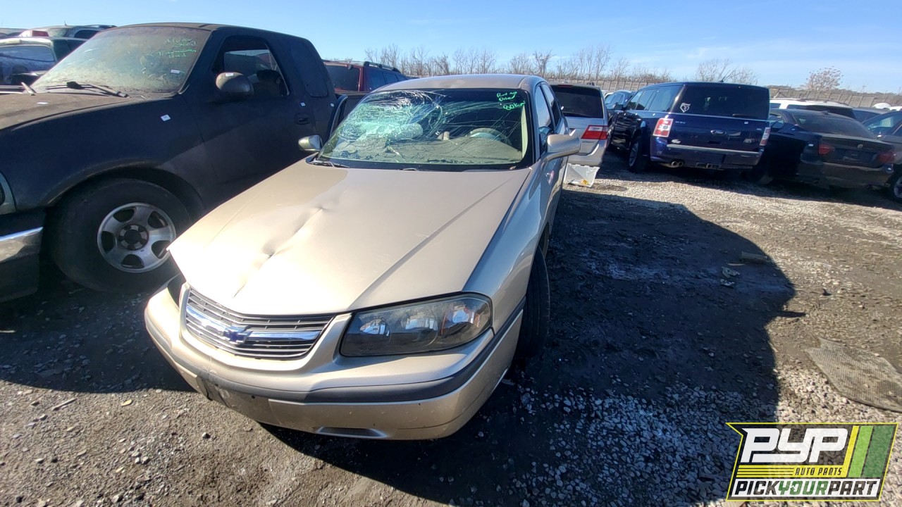 2004 CHEVROLET IMPALA partes disponibles