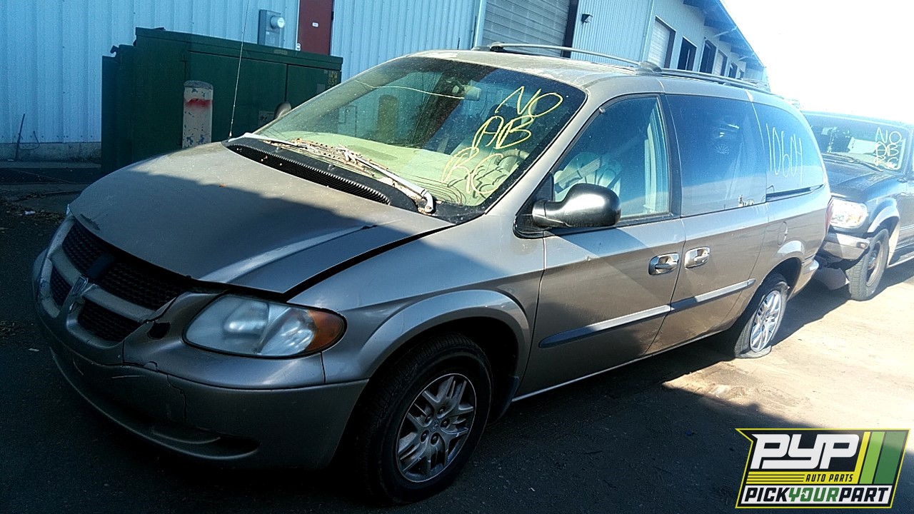 2002 DODGE GRAND CARAVAN partes disponibles