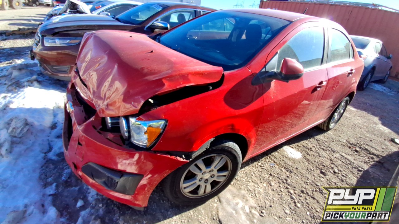 2014 CHEVROLET SONIC partes disponibles