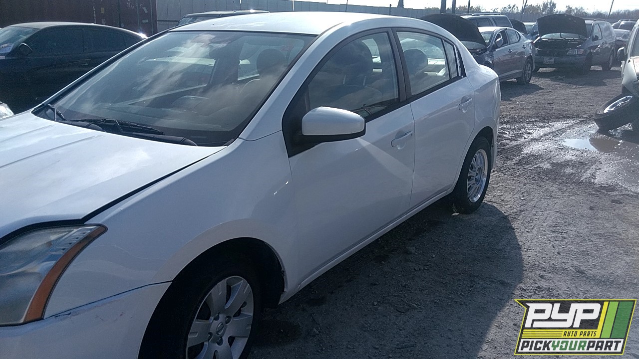 2010 NISSAN SENTRA partes disponibles