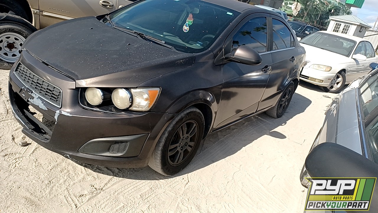 2014 CHEVROLET SONIC partes disponibles