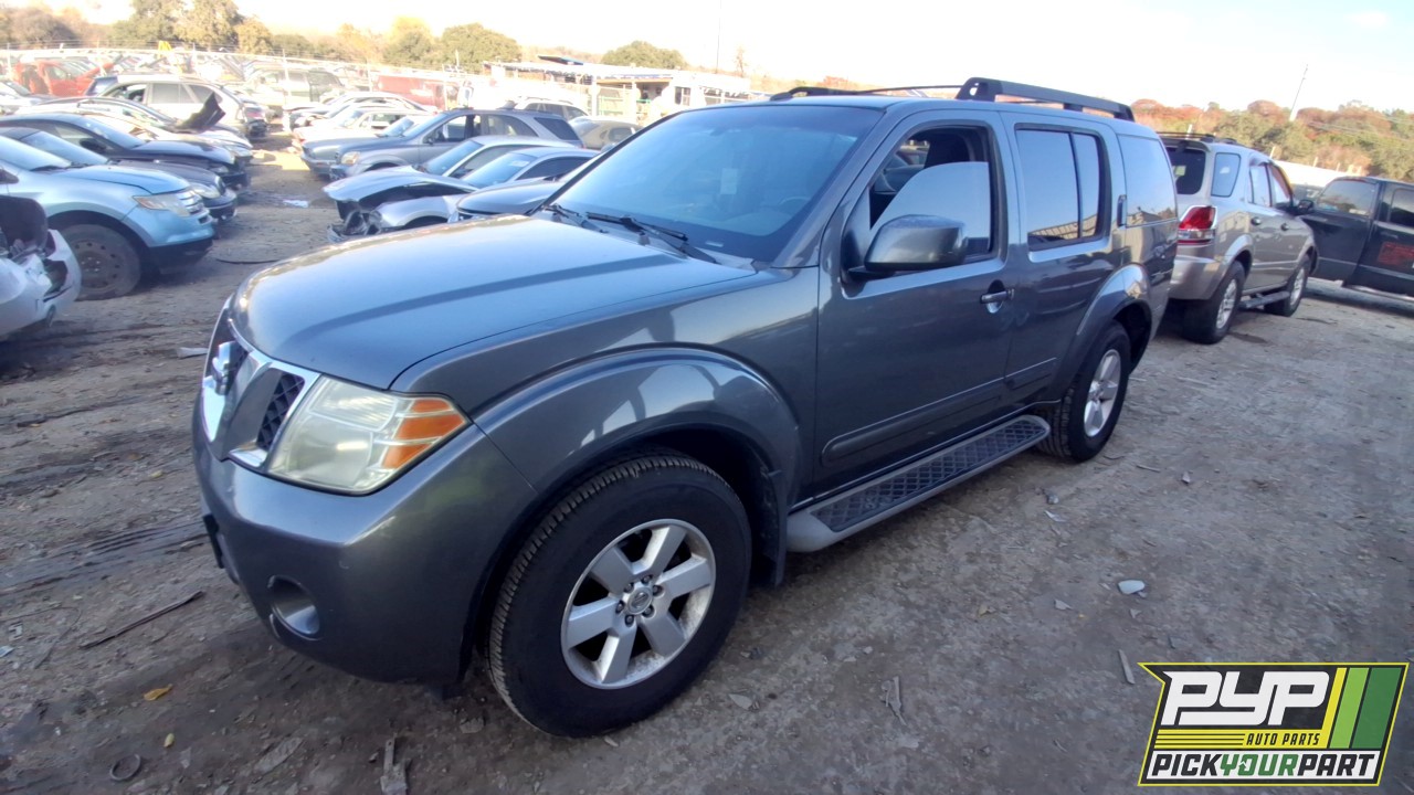 2009 NISSAN PATHFINDER partes disponibles