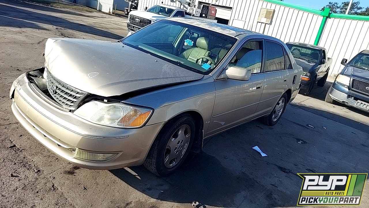 2004 TOYOTA AVALON available for parts