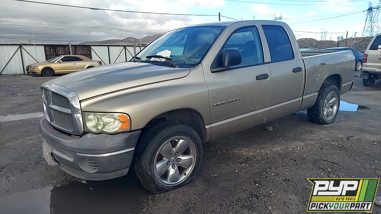 2002 DODGE RAM 1500 available for parts