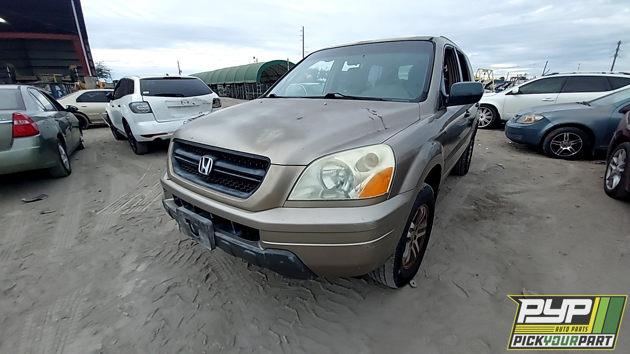 2003 HONDA PILOT partes disponibles