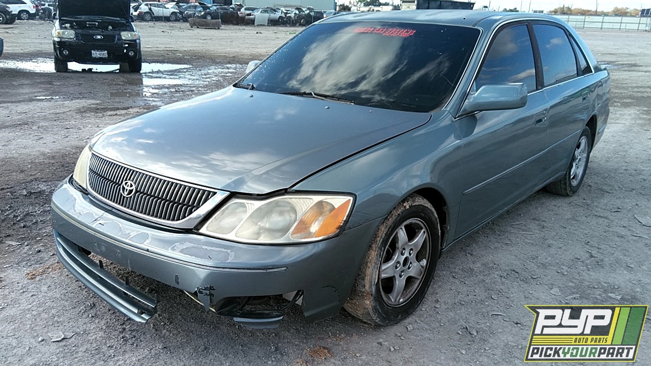 2000 TOYOTA AVALON partes disponibles