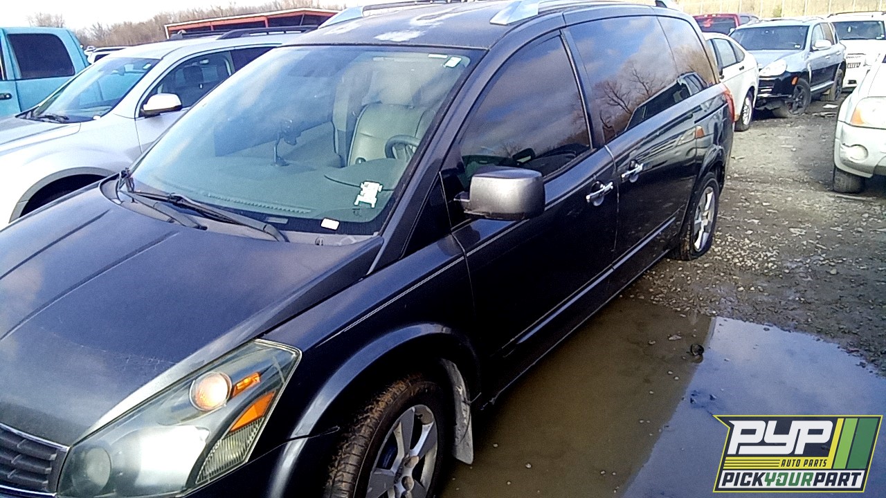 2007 NISSAN QUEST partes disponibles