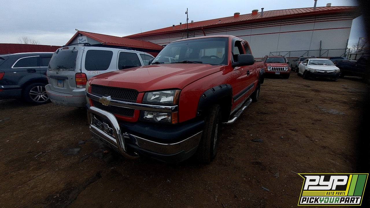2004 CHEVROLET SILVERADO 1500 partes disponibles