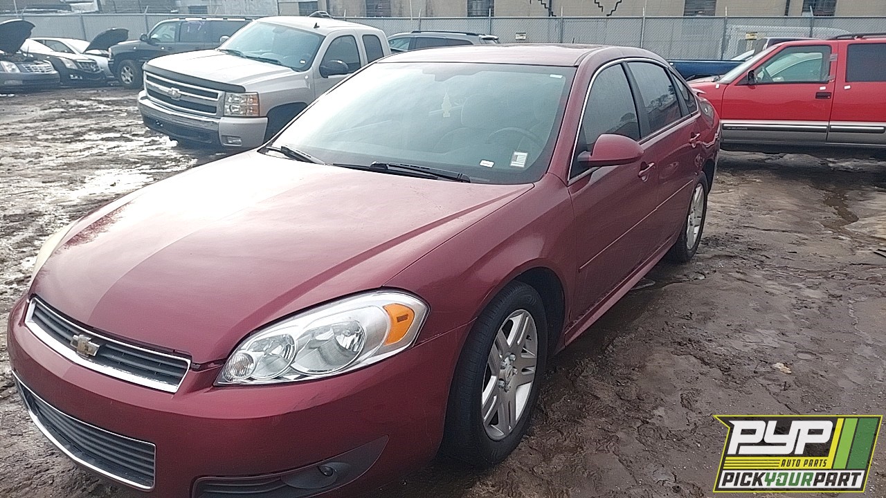 2011 CHEVROLET IMPALA partes disponibles