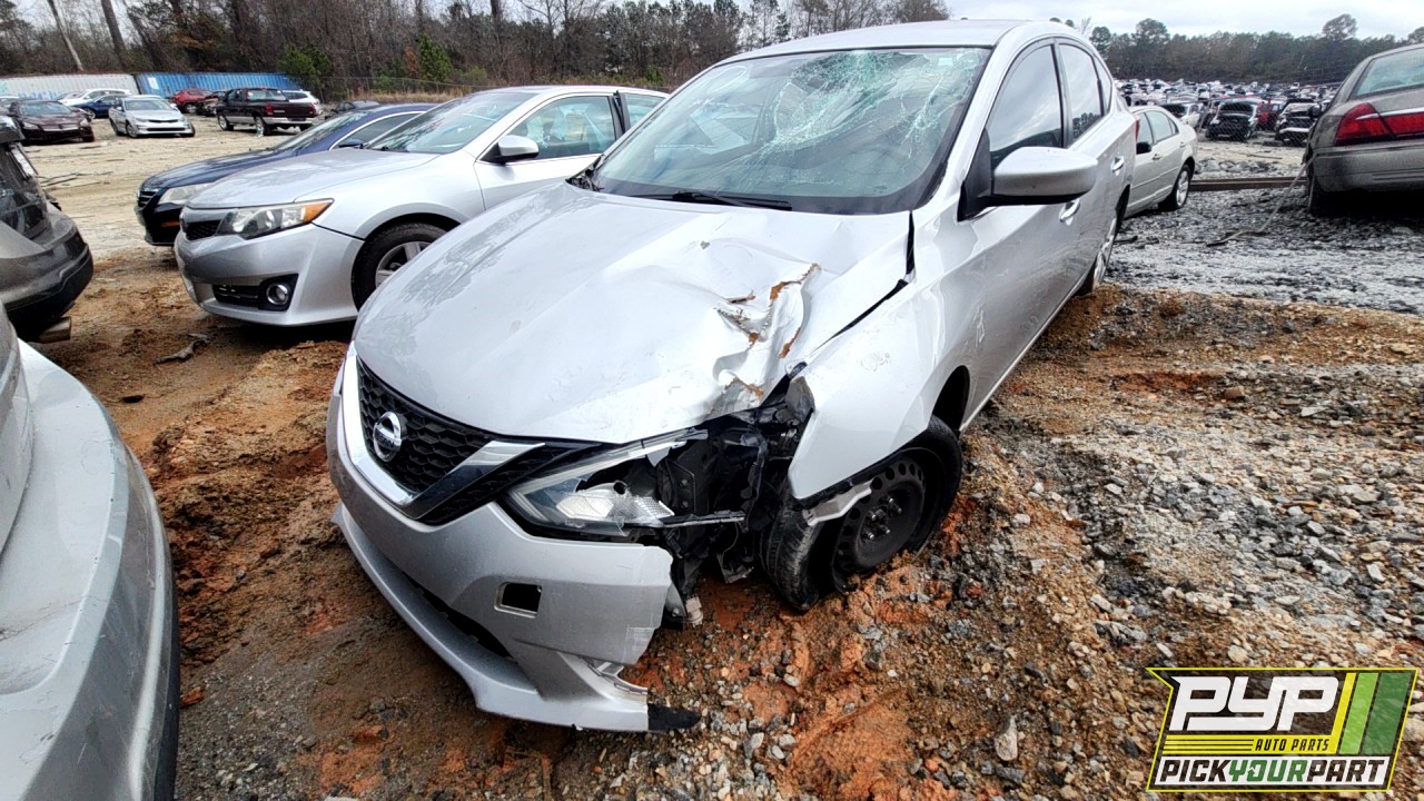 2017 NISSAN SENTRA partes disponibles