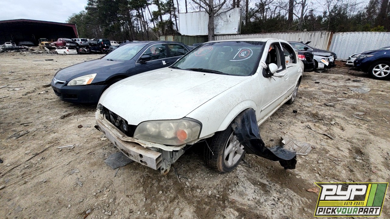 2002 NISSAN MAXIMA partes disponibles