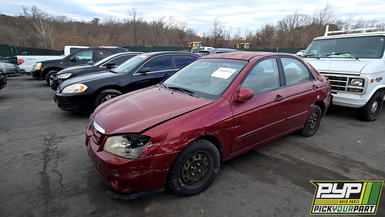 2006 KIA SPECTRA partes disponibles