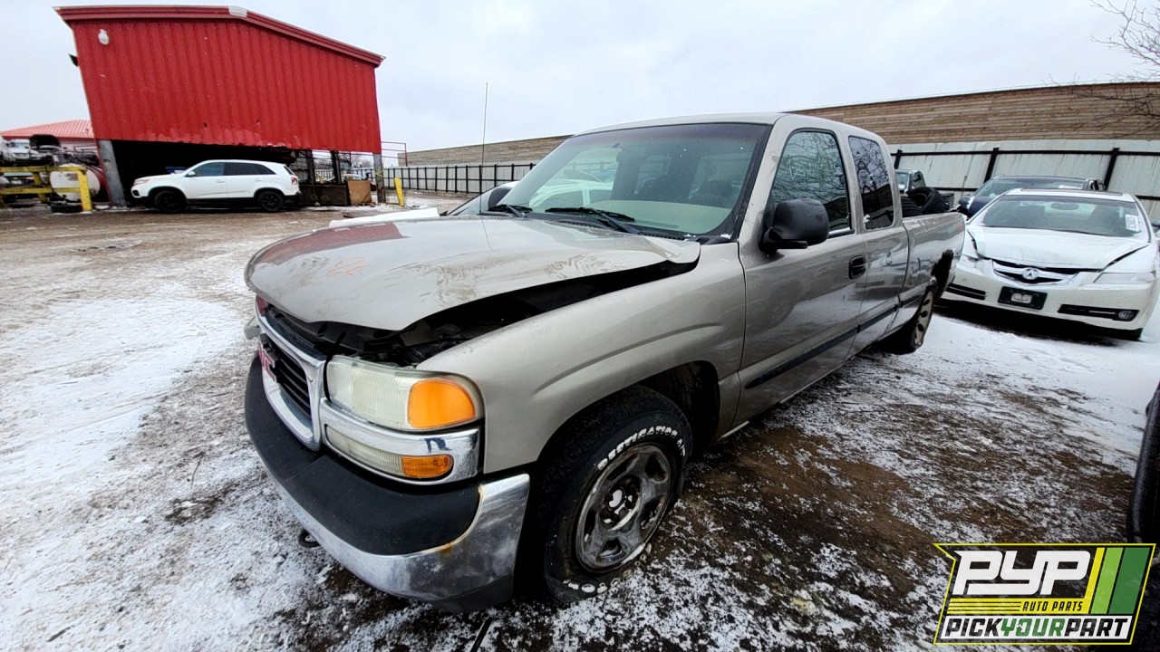2002 GMC SIERRA 1500 available for parts