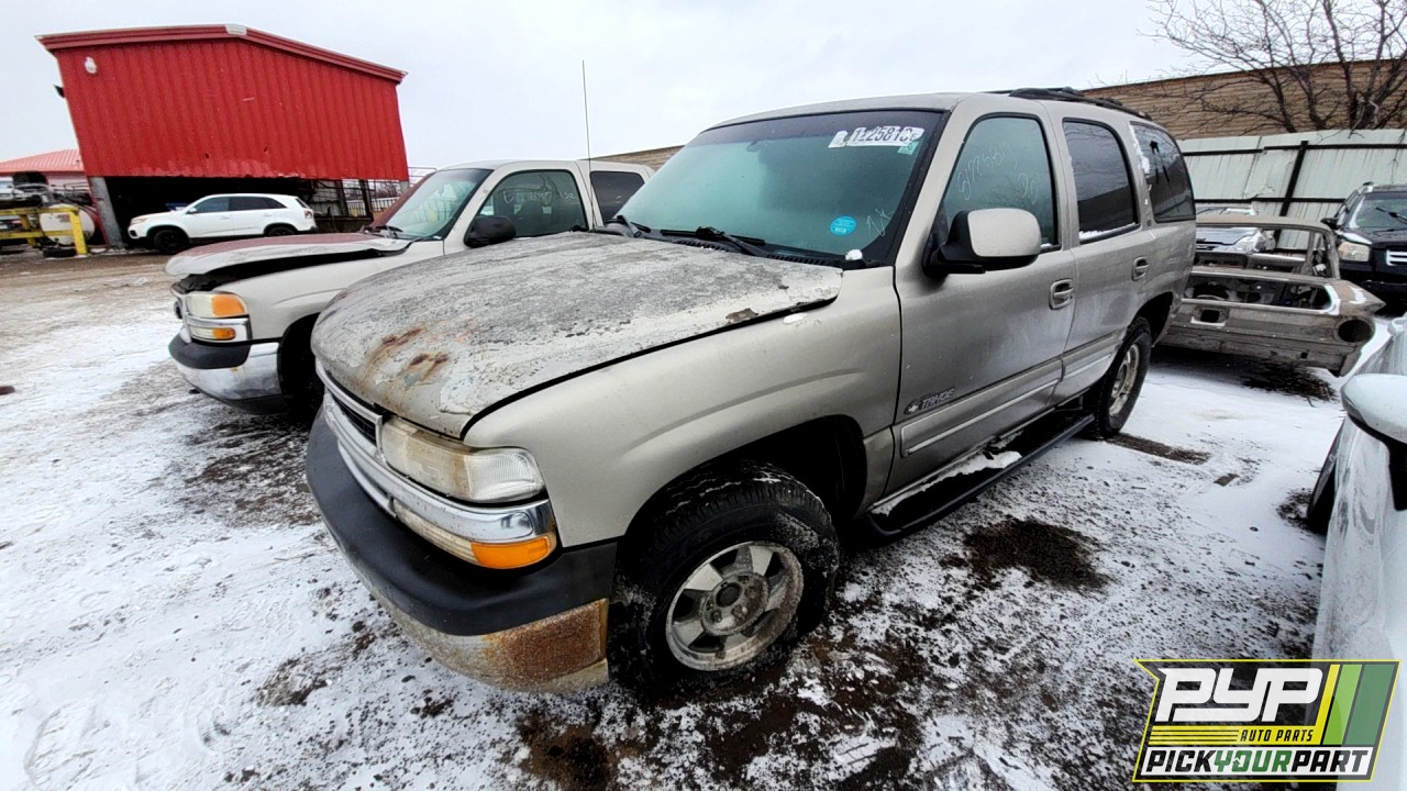 2000 CHEVROLET TAHOE partes disponibles