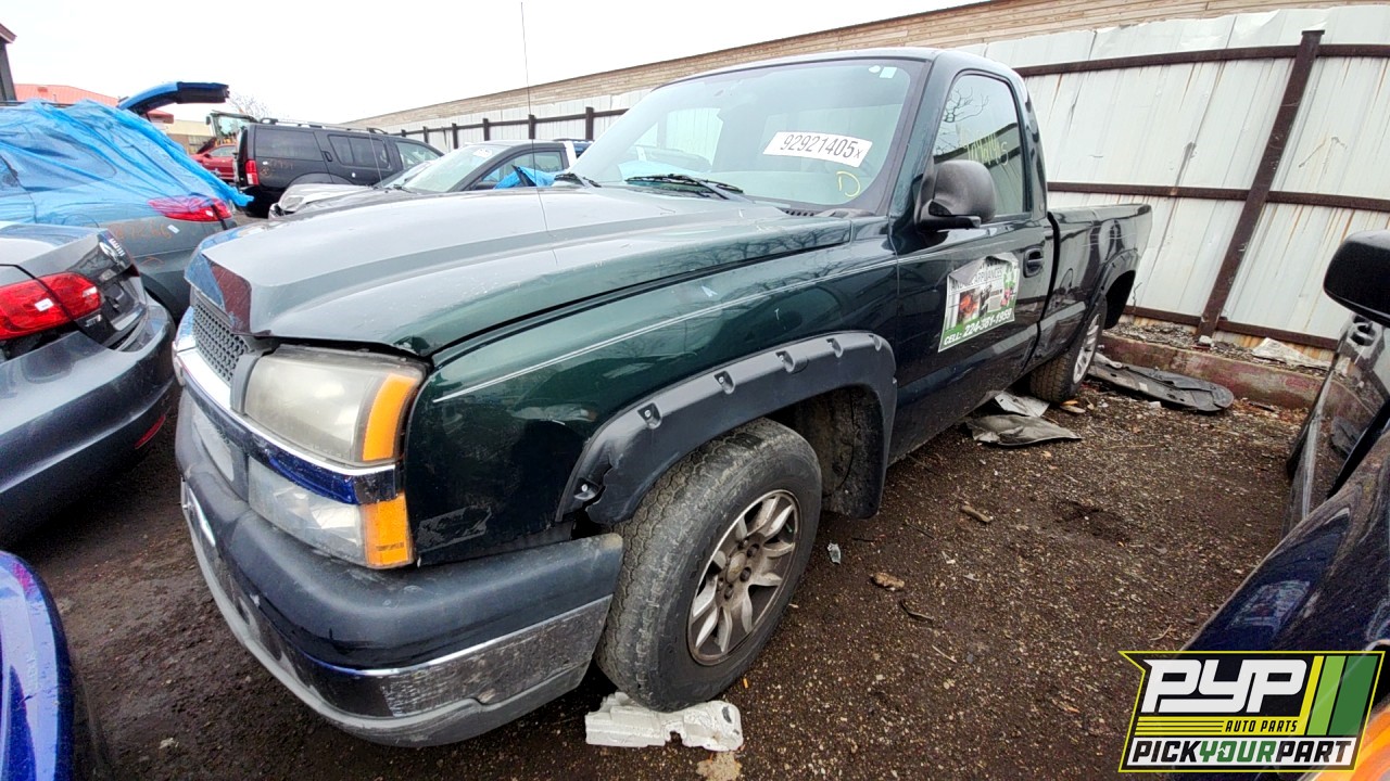 2004 CHEVROLET SILVERADO 1500 available for parts