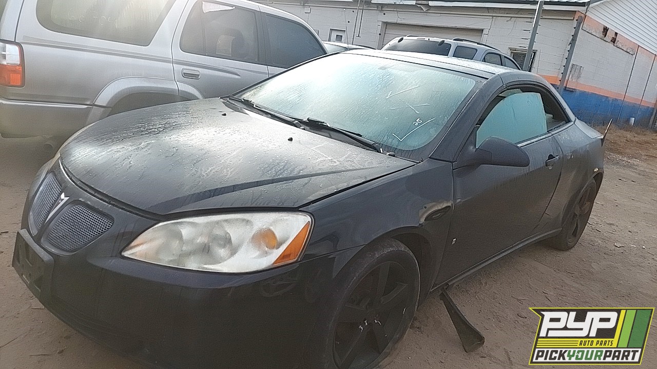 2007 PONTIAC G6 available for parts