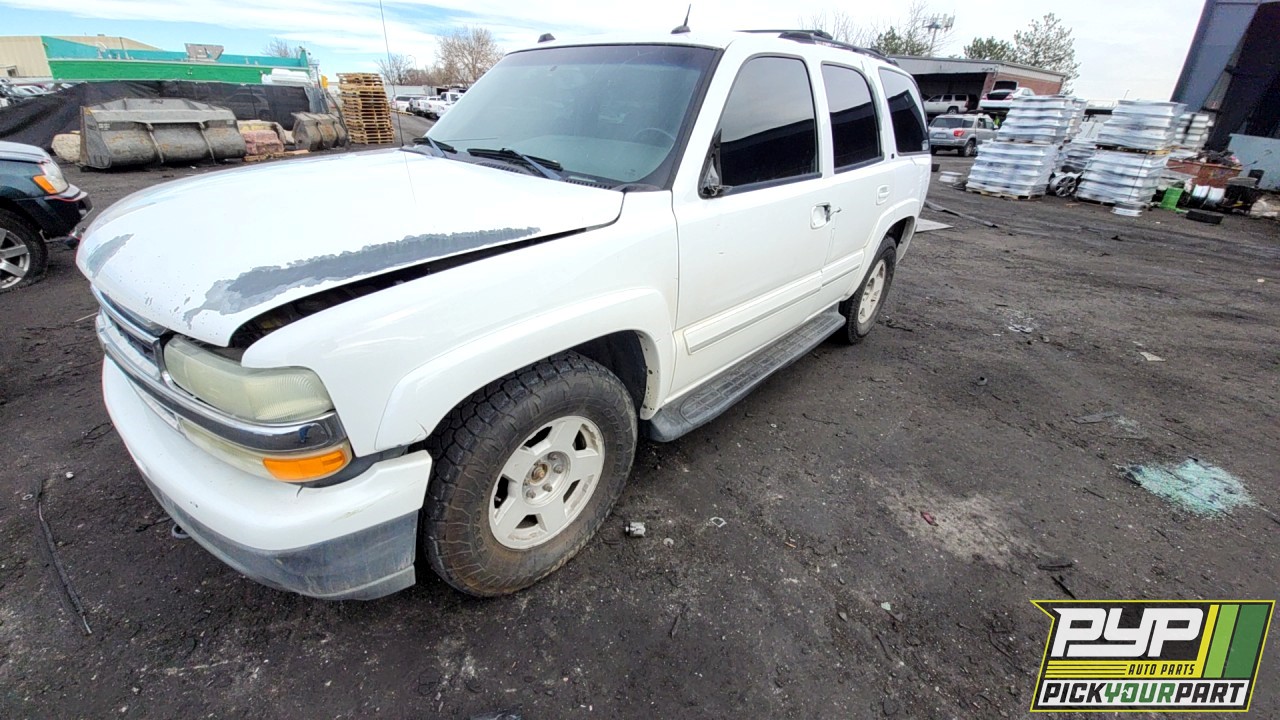 2004 CHEVROLET TAHOE available for parts
