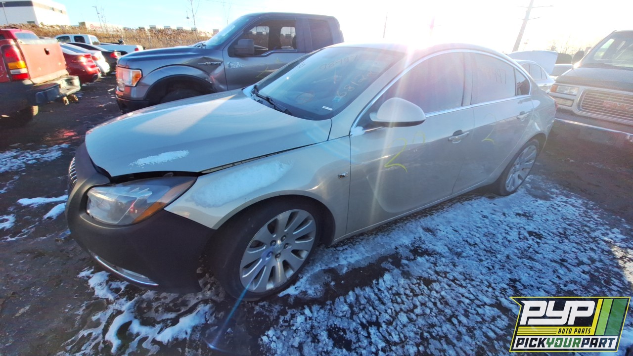 2011 BUICK REGAL partes disponibles